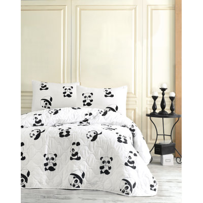 Latitude Vive Ander Geometric Shapes Bedspread with Pillowcases