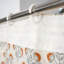Fabdivine Artisan Block Print Curtain Coloured Linen Fabric with Ring Hanging Style - Bel Patr-2075831275