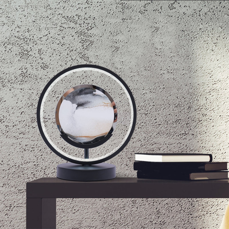 Lampe de table noire 10,84 po Chloeigh, Noir
