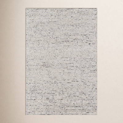 Amalda Ivory Hand-Woven Wool Rug