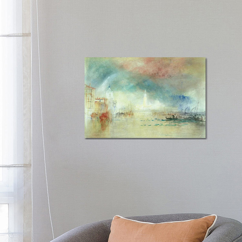 View Of Venice From La Giudecca by J.M.W. Turner - Wrapped Canvas Painting, 66.04 cm H x 45.72 cm W x 1.91 cm D