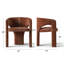 Tabouret de coiffeuse moderne avec accoudoirs-390591164