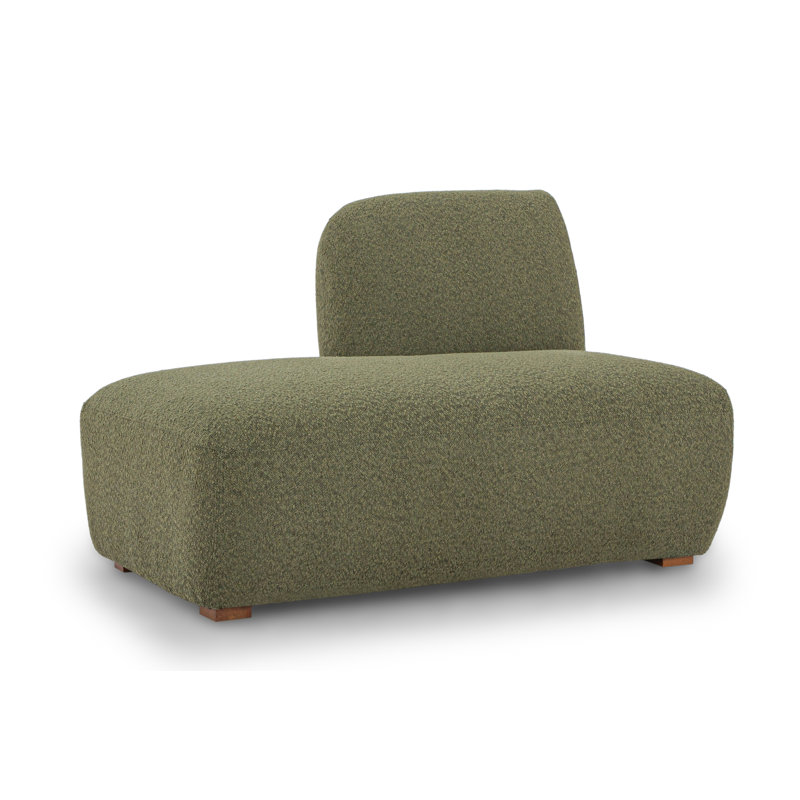 Chaise longue rembourrée Jainie, Army Performance Boucle, Orienté à gauche (vu de face)