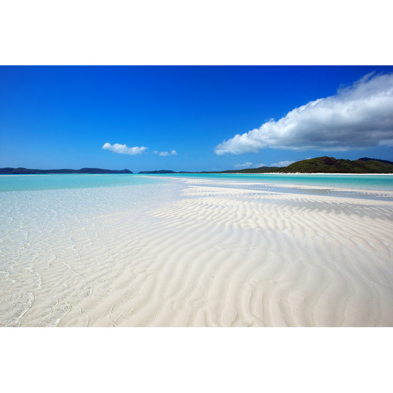 Whitsunday Island Beach - Photographie sur toile tendue, L 12 po x H 8 po