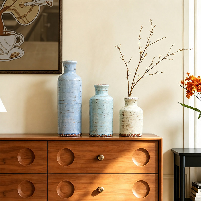 Ensemble de vases en céramique Dalonte, Multi-couleur