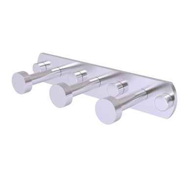 Fresno 3 Position Wall Mounted Hook Rack