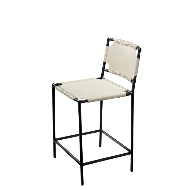 Asher Bar/Counter Stool, Counter Stool (24" Seat Height), Dove Gray