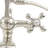 P1027 British Telephone Wall Mounted Faucet with Cross Handles and 7" Center Faucet Body-132202460
