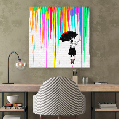 Expecting Colors by Masterfunk Collective - Wrapped Canvas Art Prints