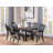 Fabric Upholstered Side Chairs Set
