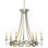 Palm Beach 7 - Light Candle Style Wagon Wheel Chandelier