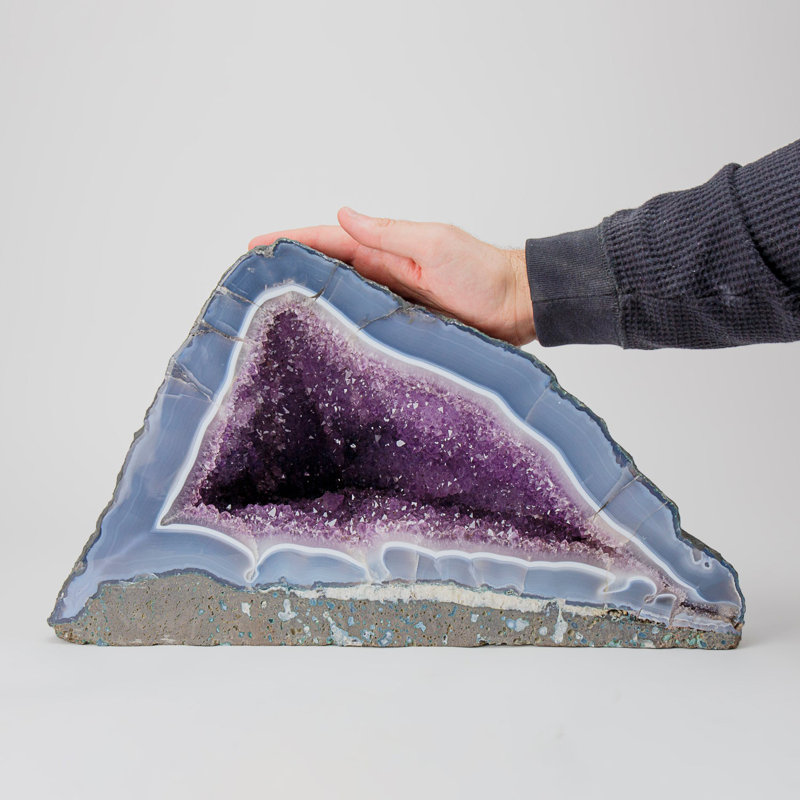 Genuine Amethyst Cluster Geode from Brazil (43.8 Lbs)