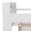 Lit de jour polyvalent en bois avec tablettes de rangement et bureau d'étude-1424249884