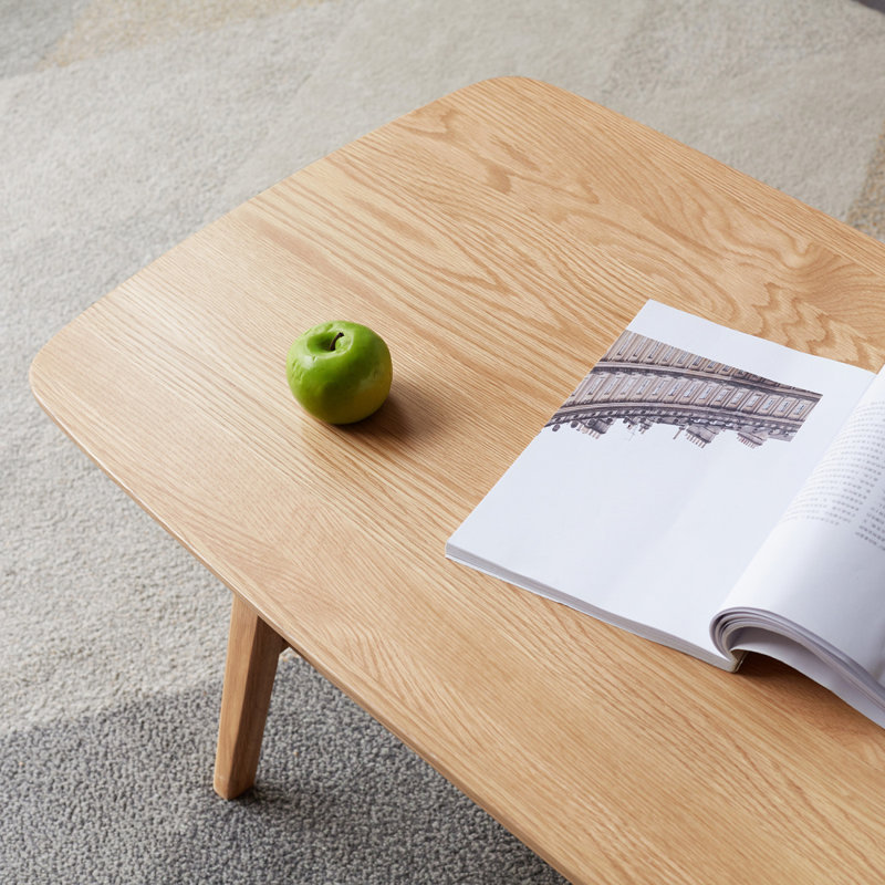 Centre Table Low Table 100% Solid Wood Top Plate Desk Coffee Table