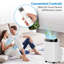 Ventilateur de déshumidificateur 3-en-1 climatiseur portatif 14 000 BTU refroidissant 700 pi2 à distance avec fenêtre à DEL