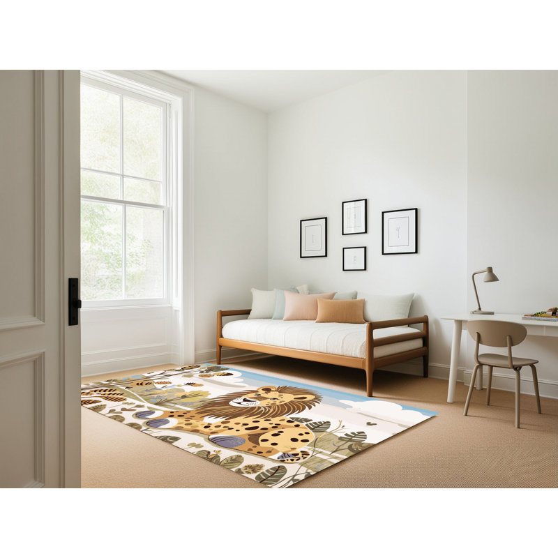 Tapis Indigo Safari, Rectangulaire 2 pi x 3 pi