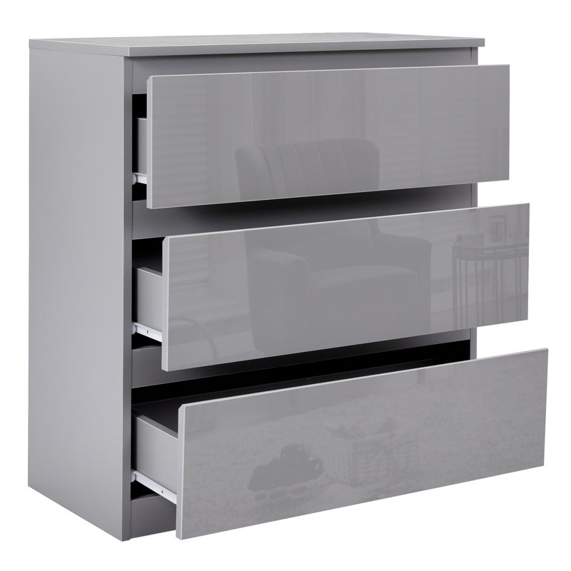 Boltuch 70 cm W Chest of 3 Drawers