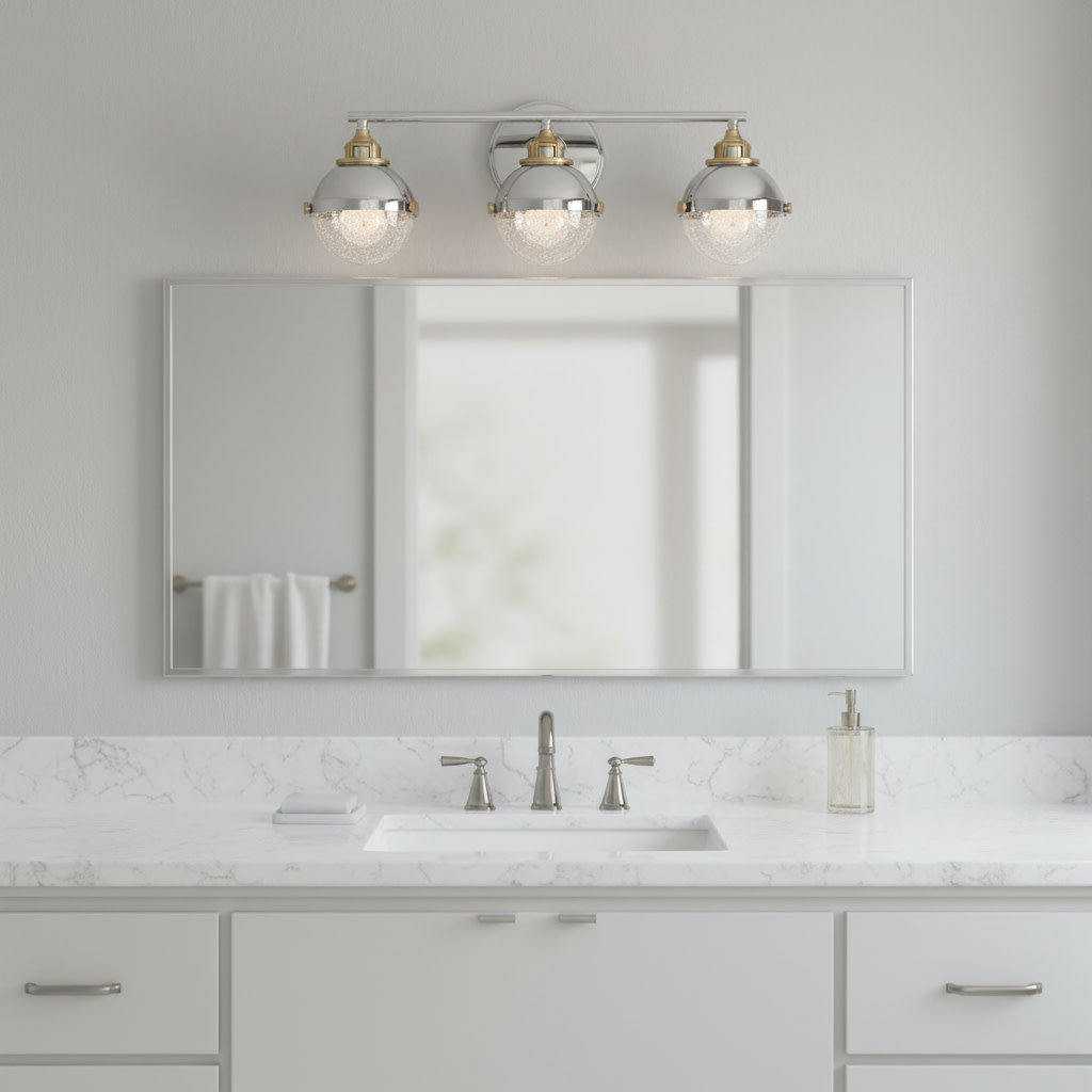 Kyoto 3-Light Dimmable Vanity Light