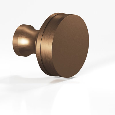 Round, Smooth Sandwich Cabinet Knob