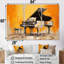 Ensemble de salon Orange Piano Modernist-107760720-107760723