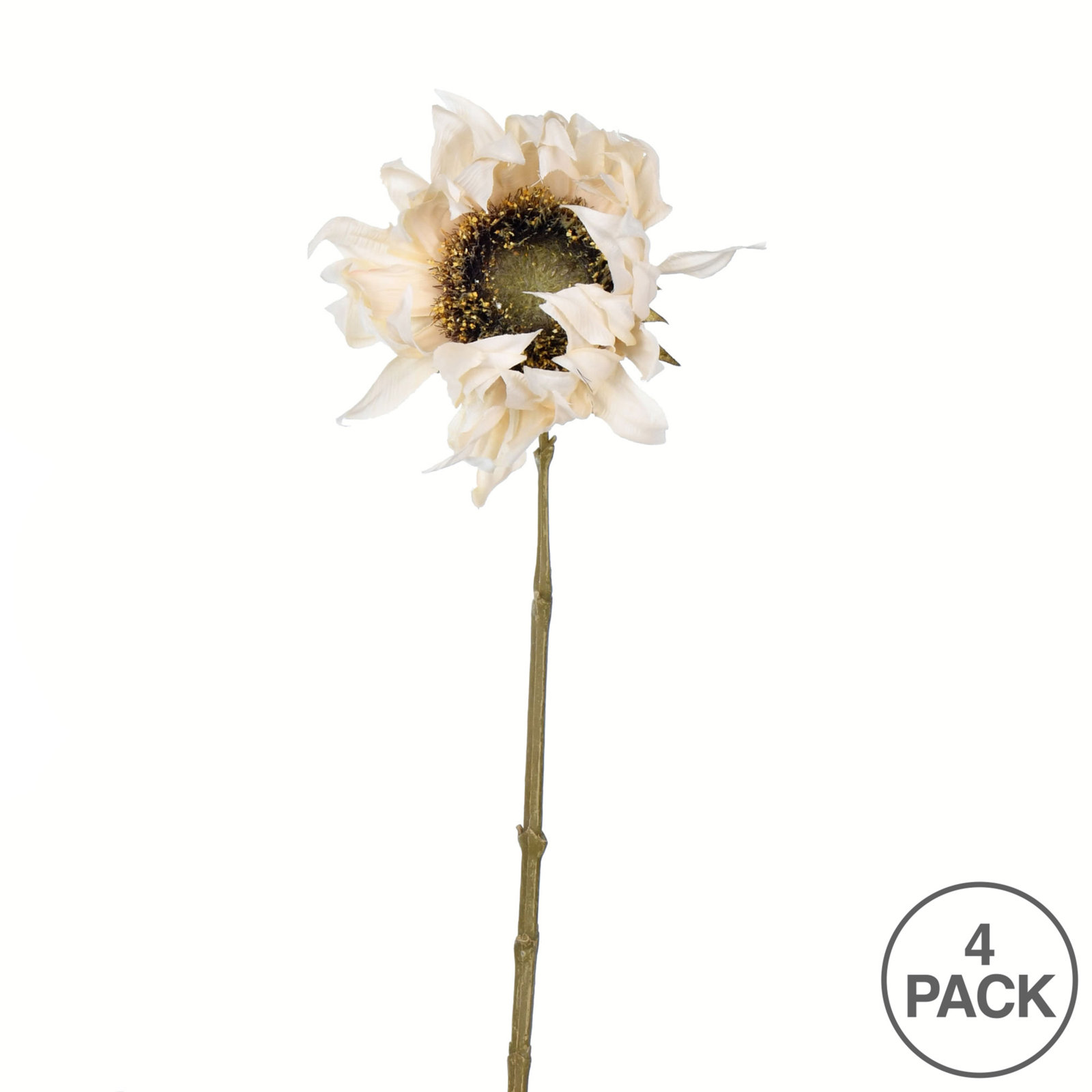 Sunflower Floral Stems, Ivory