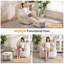 Canapé en mousse viscoélastique avec repose-pieds Corduroy-137890693