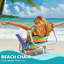 Chaises de plage à dos (ensemble de 2), chaise de camping pliante robuste avec grandes poches-776335802