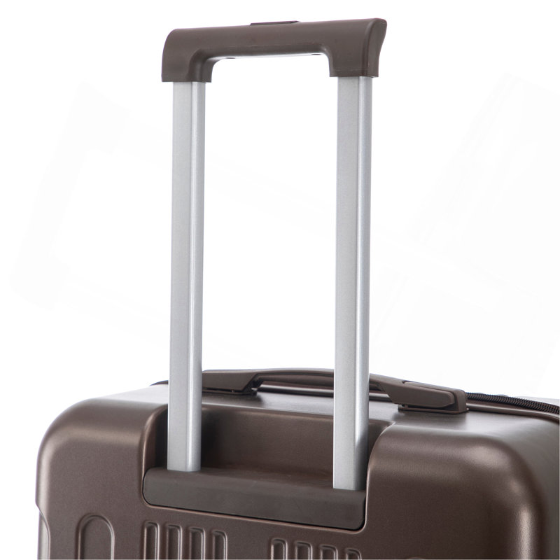 20 po / 24 po / 28 po 3 pièces / ensemble en valise à roulettes ABS, valise de cabine, couleur assortie, serrure à combinaison TSA