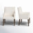 Meria 19.25'' H Linen Blend Upholstered Armchair