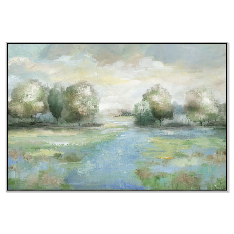 Cleotis Into the Woods Print by Nan, Silver, 41.5" H x 61.5" W