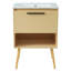 Armoire de salle de bain multifonctionnelle avec tiroir