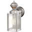 Lanterne murale d'extérieur en verre martelé avec crépuscule à l'aube de 11,1 po Nordmeyer-831237030-805594152
