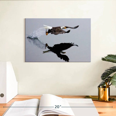 Brampt Fishing Bald Eagle