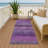 Machine Washable Indoor/Outdoor Matteson ACN2311 Stripes Rug-1930223885