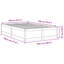 Eringate Solid Wood Bed-46217532-46217535