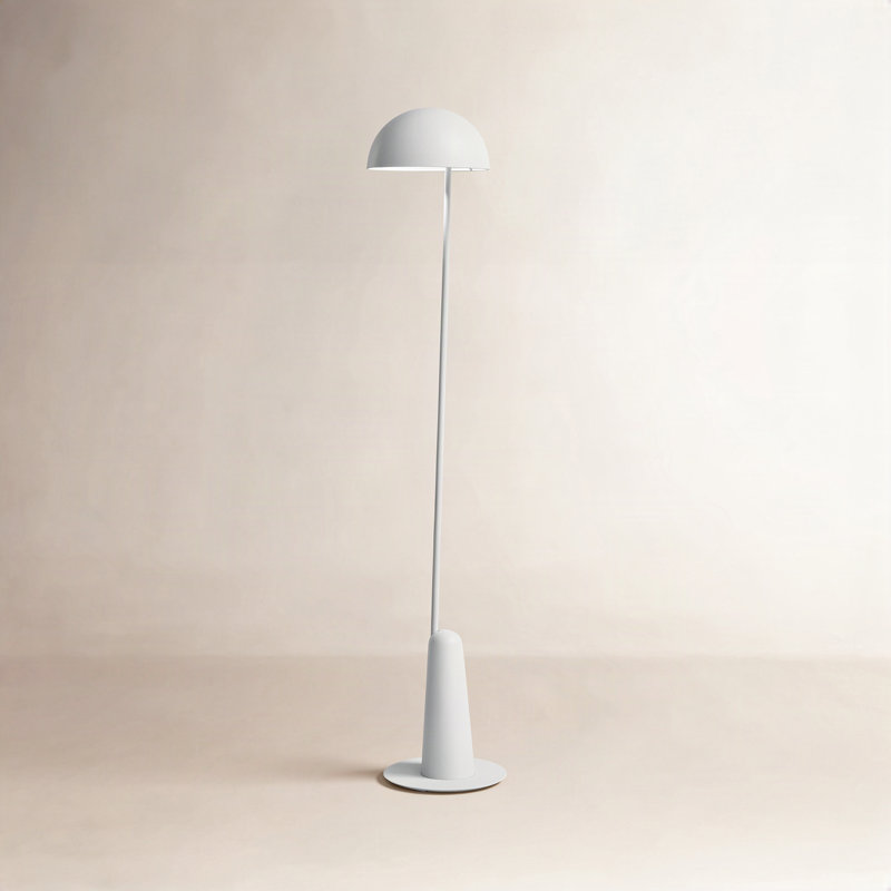 Iyanna 58.58'' Traditional Floor Lamp, Gray