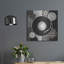Winston Porter «Rock N Roll Album Neutral» par Michael Mullan, art mural en métal-1308591752