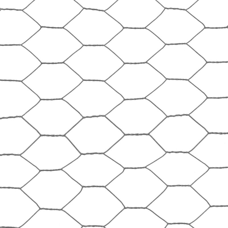 Hollansburg Grey Plastic Wire/Mesh Fence