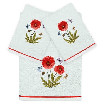 3 Piece Turkish Cotton Towel Set