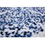 Tapis bleu et blanc en polyester Ajahnay-1420090163