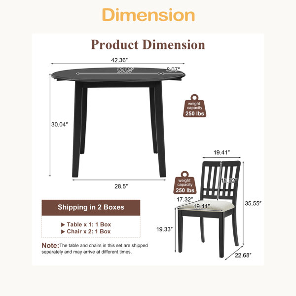 Dimensions du produit