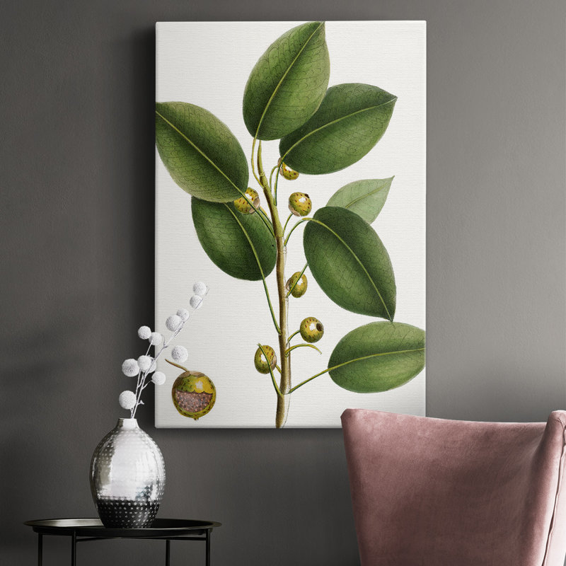 «Cherry Fig Tree», impression sur toile tendue, H 18 po x l 12 po x P 1,5 po