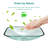 Modern Rectangular Tempered Glass Above-Counter Bathroom Vessel Sink with Pop-Up Drain