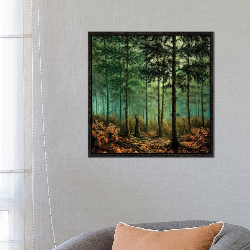 Feels Like Home by ColorByFeliks - Print on Canvas, Black Framed, 66.04 cm H x 66.04 cm W