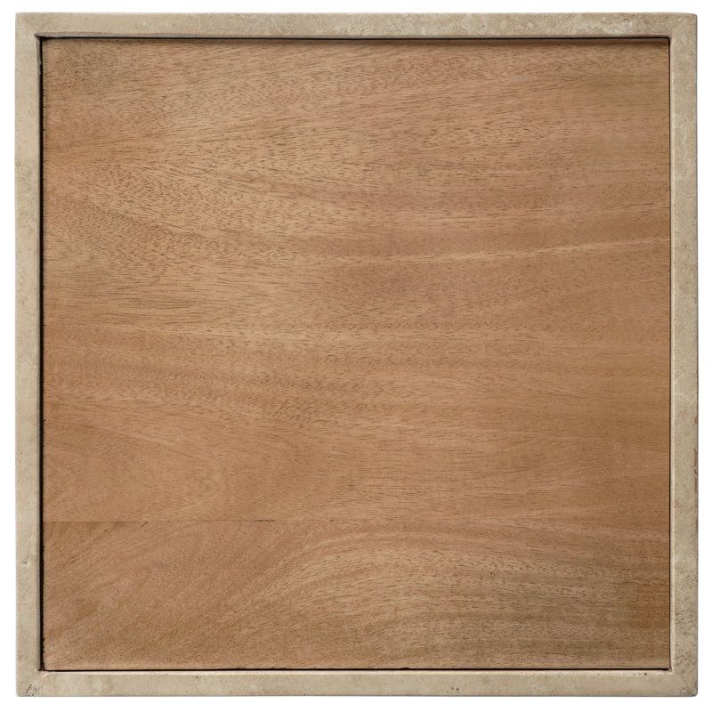 Table d'appoint Leslianne Travertine