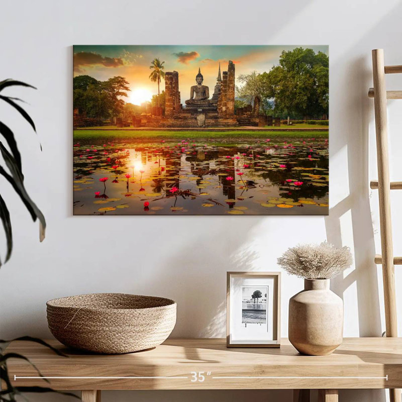 Bouddha extérieur Adella, H 16 po x l 24 po