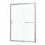 60"-60.8“ W X 72" H Sliding Framed Shower Door Tempered Glass, Brushed Nickle Stainless Steel Accessorise-69966369