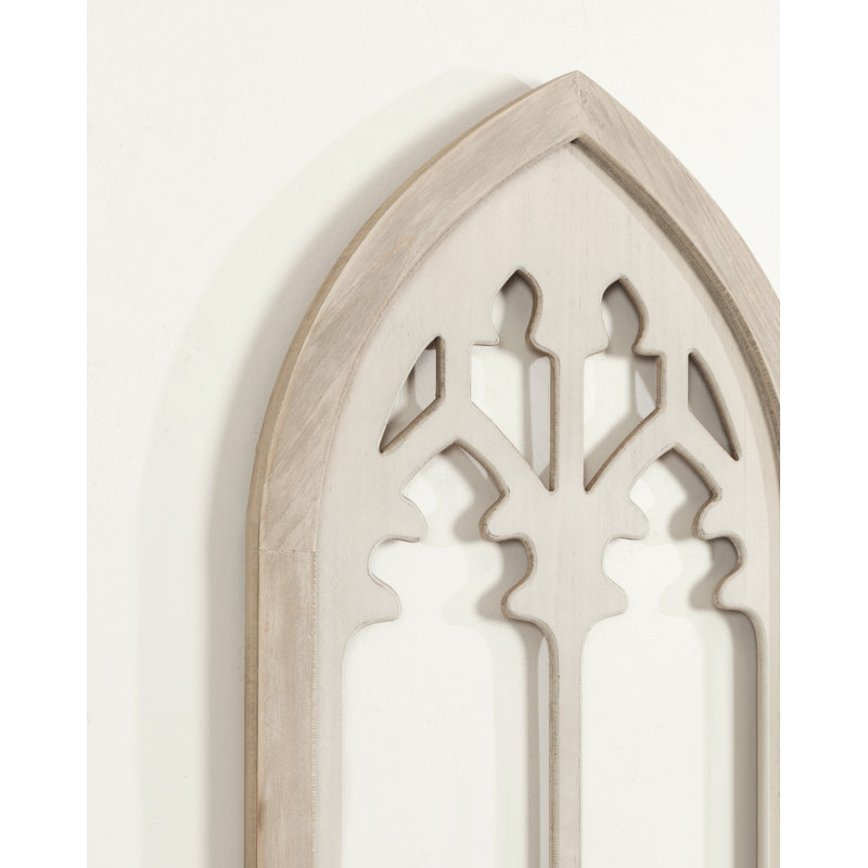 Amabelle Wall Art Plaque 16x46 White, Natural