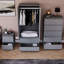 Oslo 3 Piece Bedroom Set (2 Drawer Bedside Chest, 5 Drawer Chest, 2 Door 2 Drawer Wardrobe), (100% FSC)-2091295219