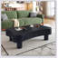 Table basse à plateau relevable pour le salon avec panneau cannelé, rangement caché, levage hydraulique silencieux et coins de sécurité courbés - Assemblage facile en 5 minutes-1255219305
